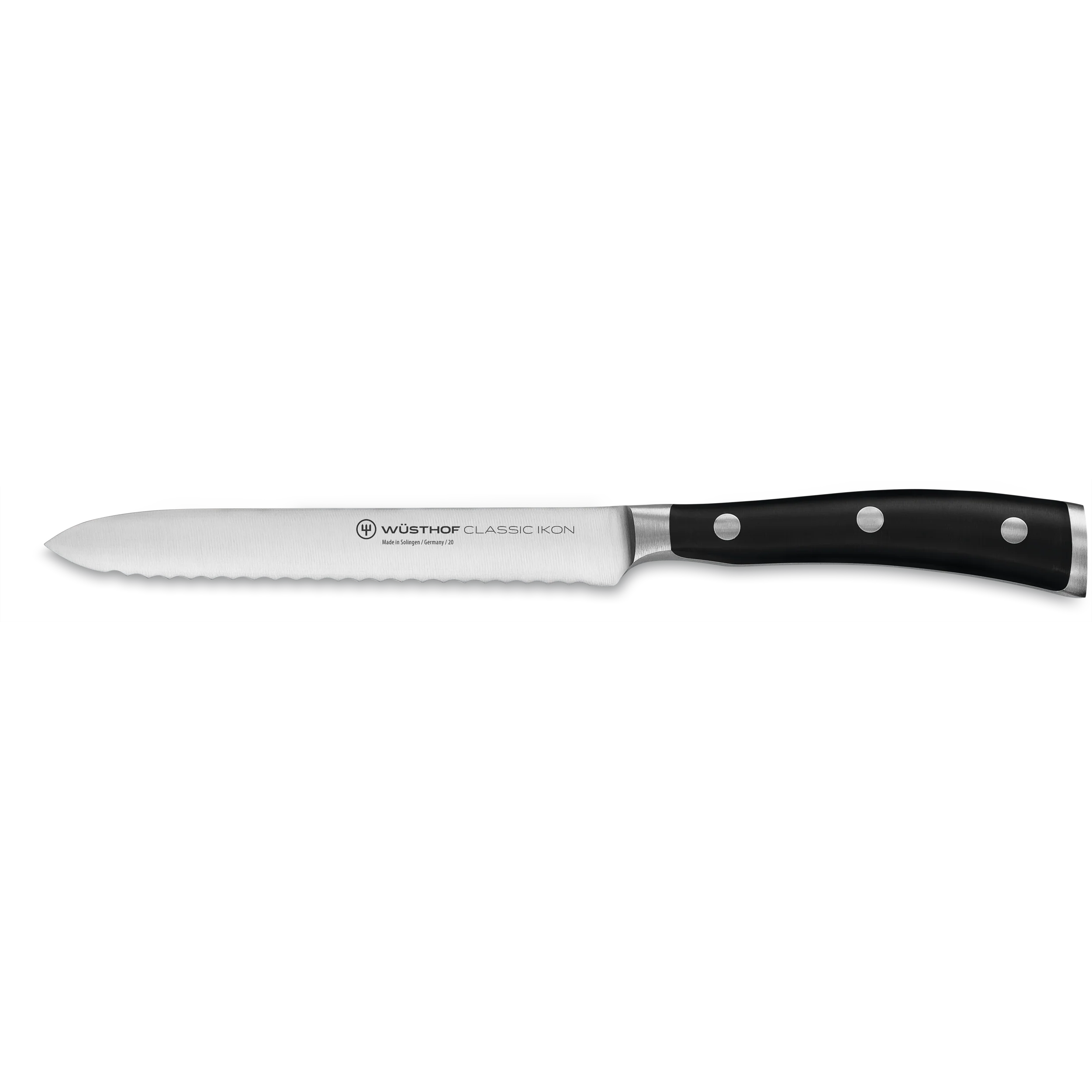 Classic Ikon Serrated Utility Knife 14 cm | 5 inch
