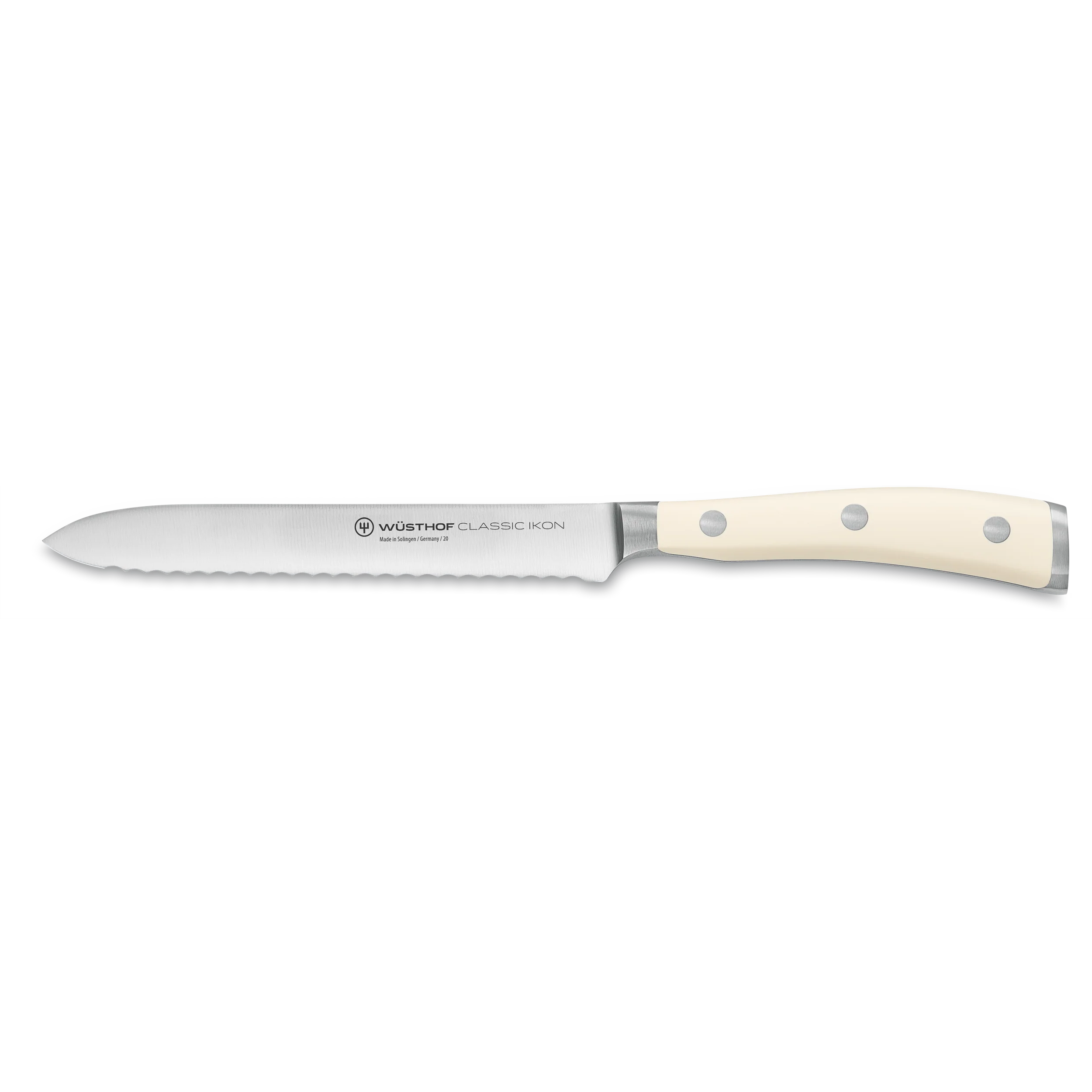 Classic Ikon Serrated Utility Knife 14 cm | 5 inch - Image 2