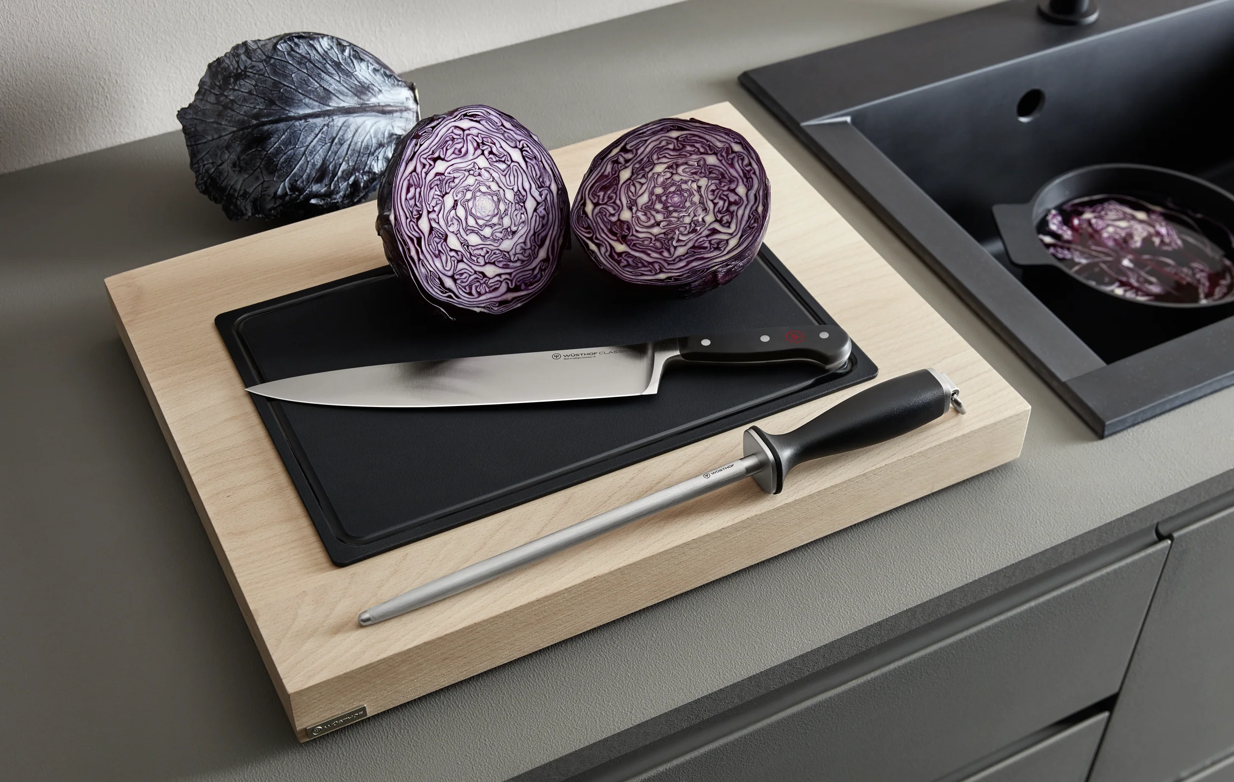 Chopping Board 50 x 40 x 5 cm | Beech - Image 3