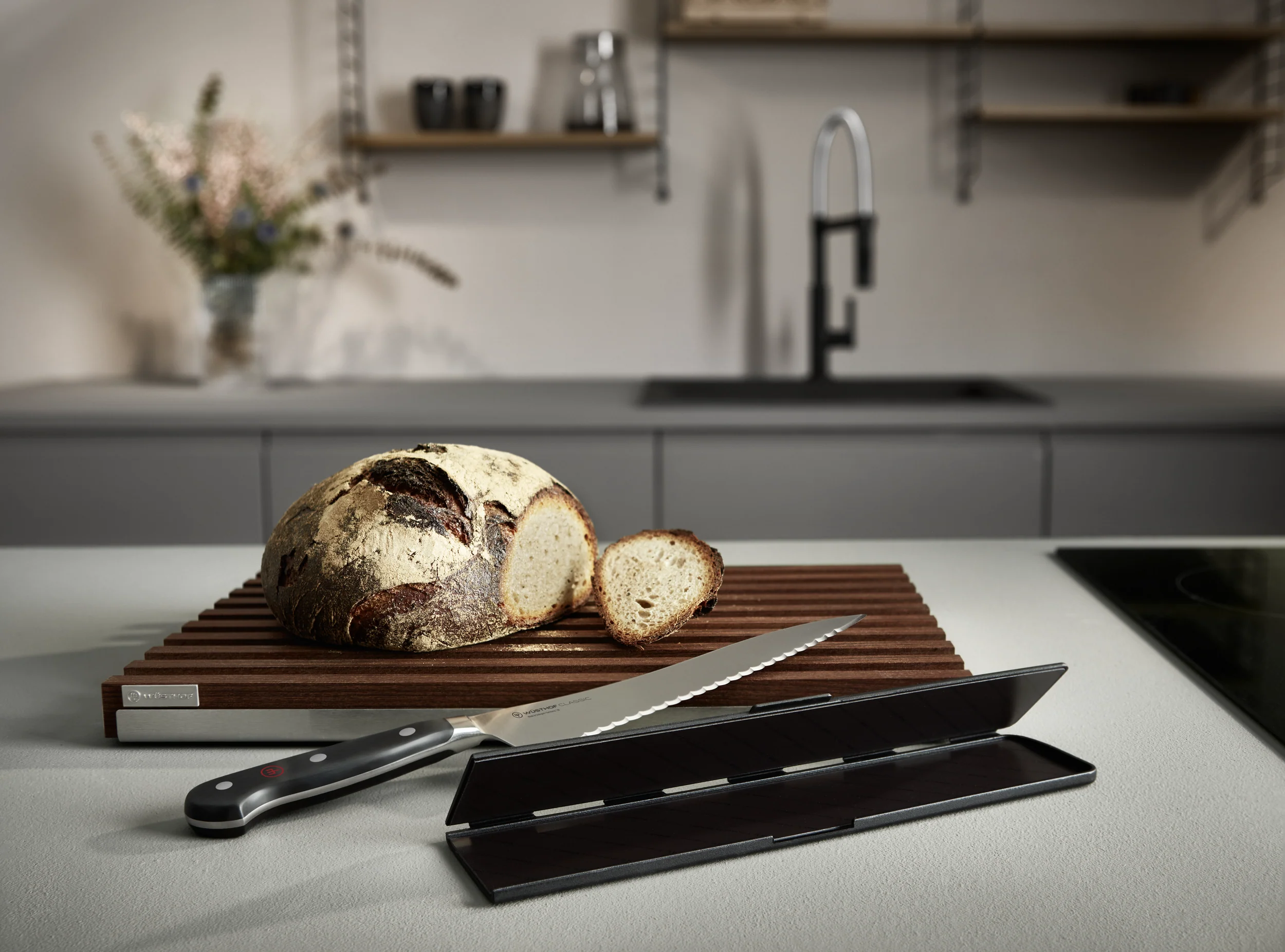 Chopping Board 40 x 25 x 3 cm | Heat Treated Beech - Image 3