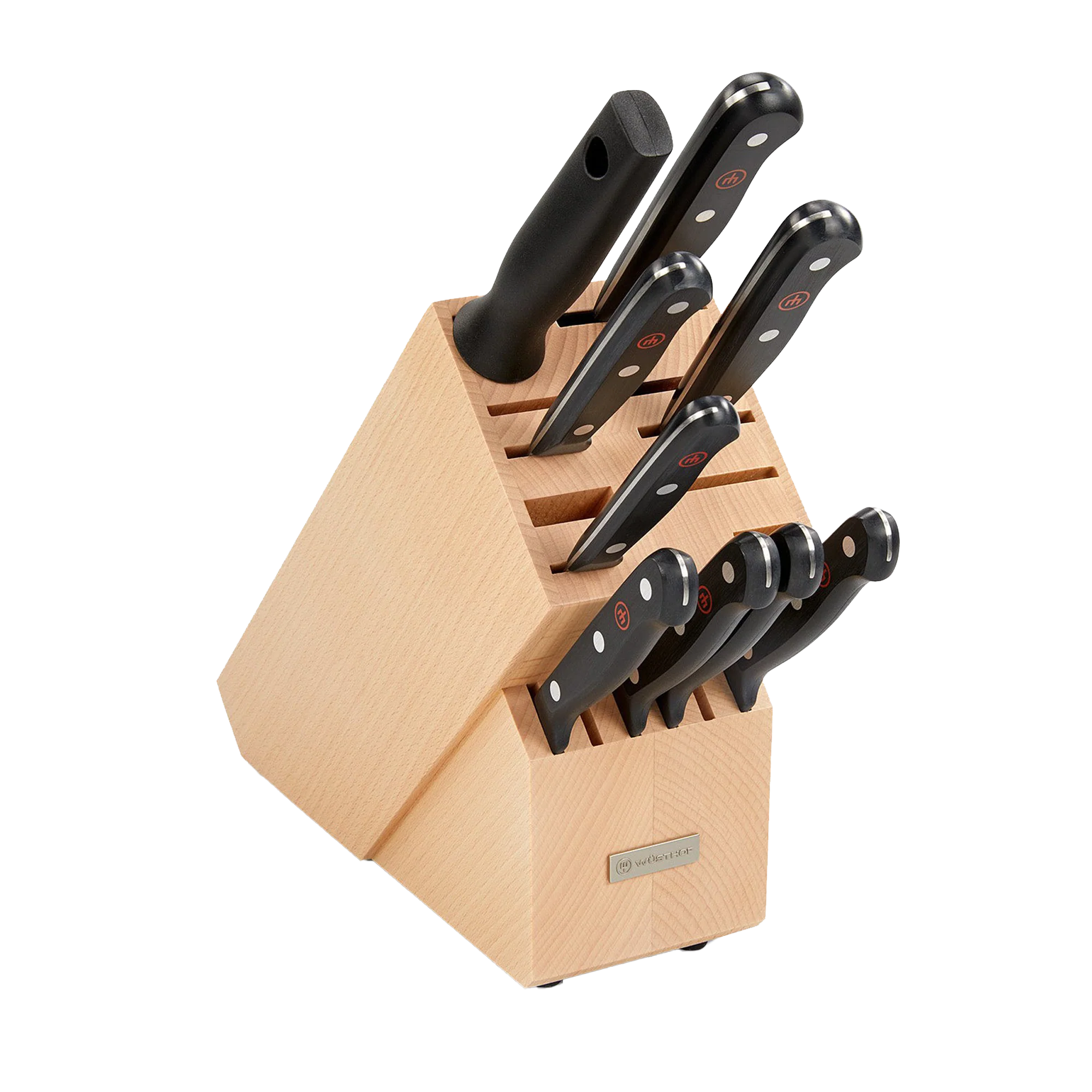 Gourmet Knife block with 9 items